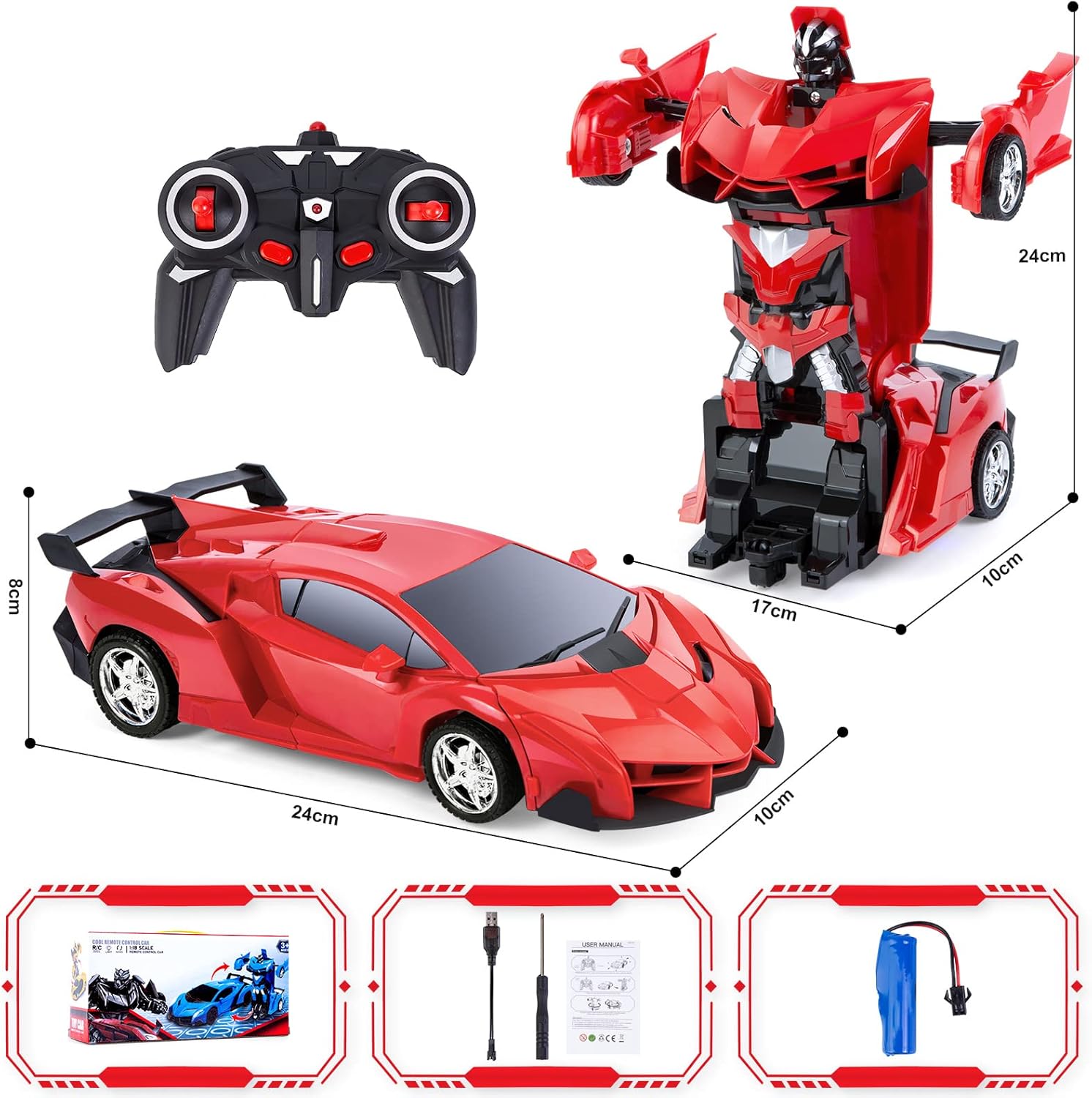 Remote Control Transform Car RC Car 