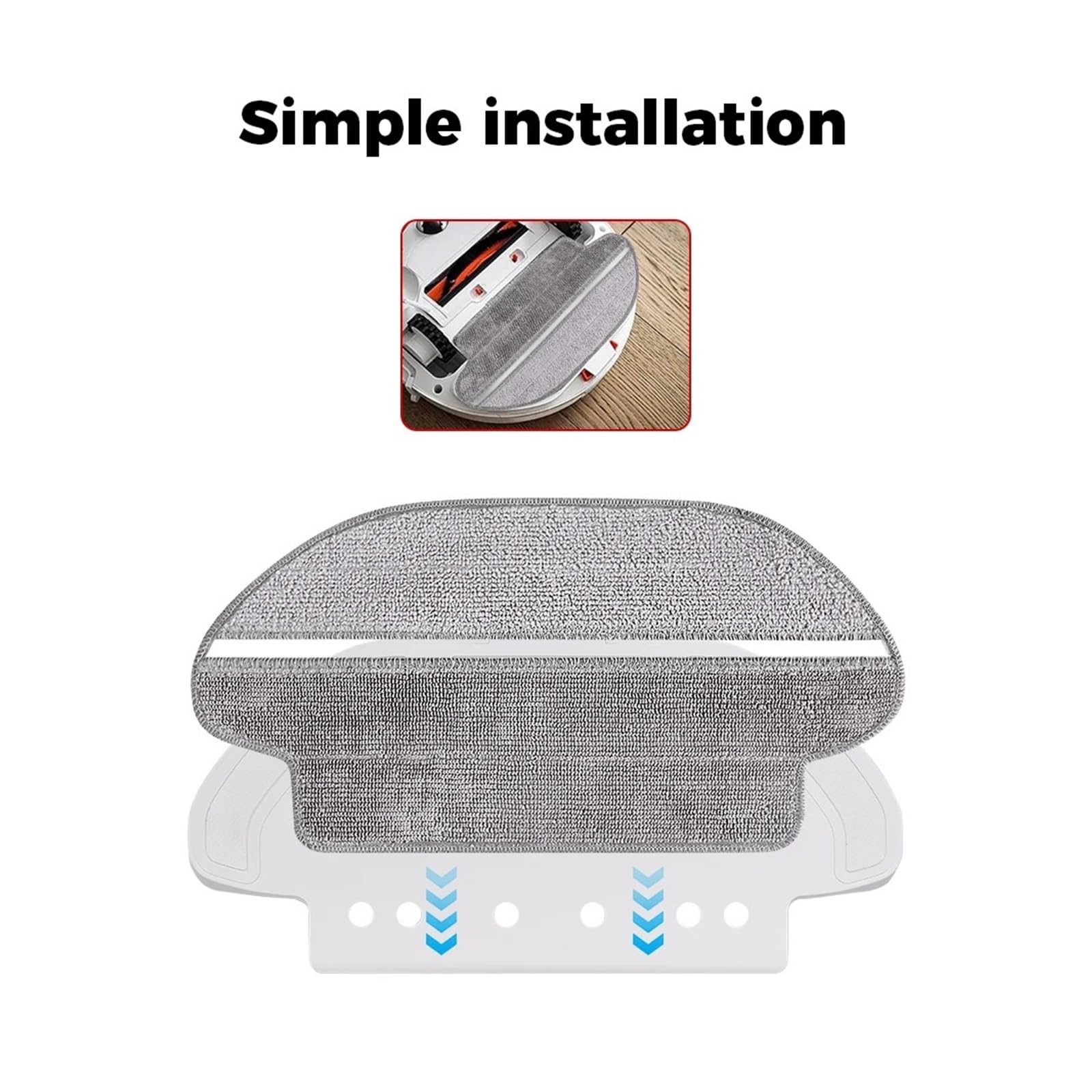 Trockene Nasse Trennung Mop Tuch Teile,Kompatibel Mit Xiaomi