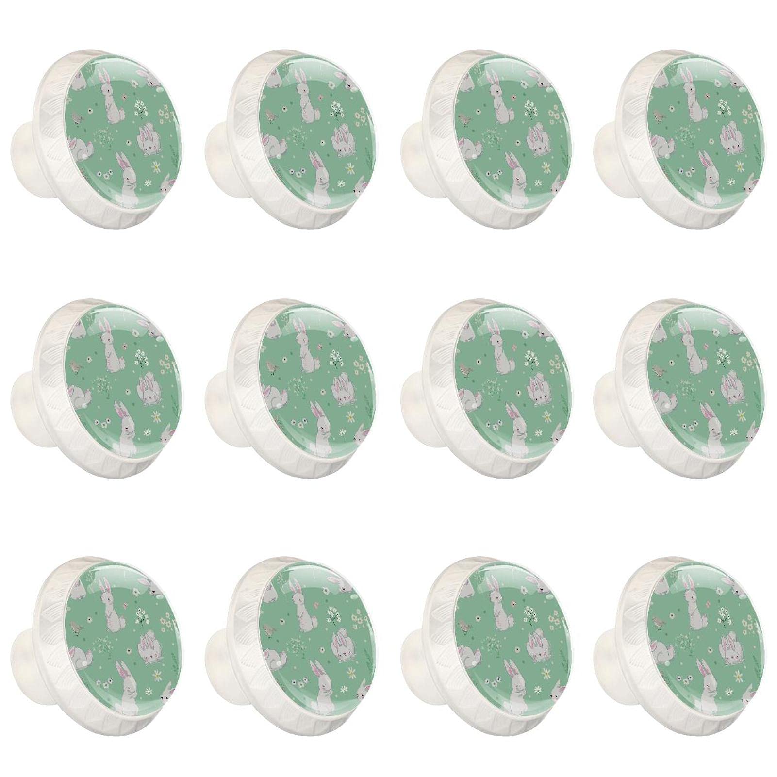 Poignées de tirage rondes motif crâne floral pour une décoration intérieure gothique chic