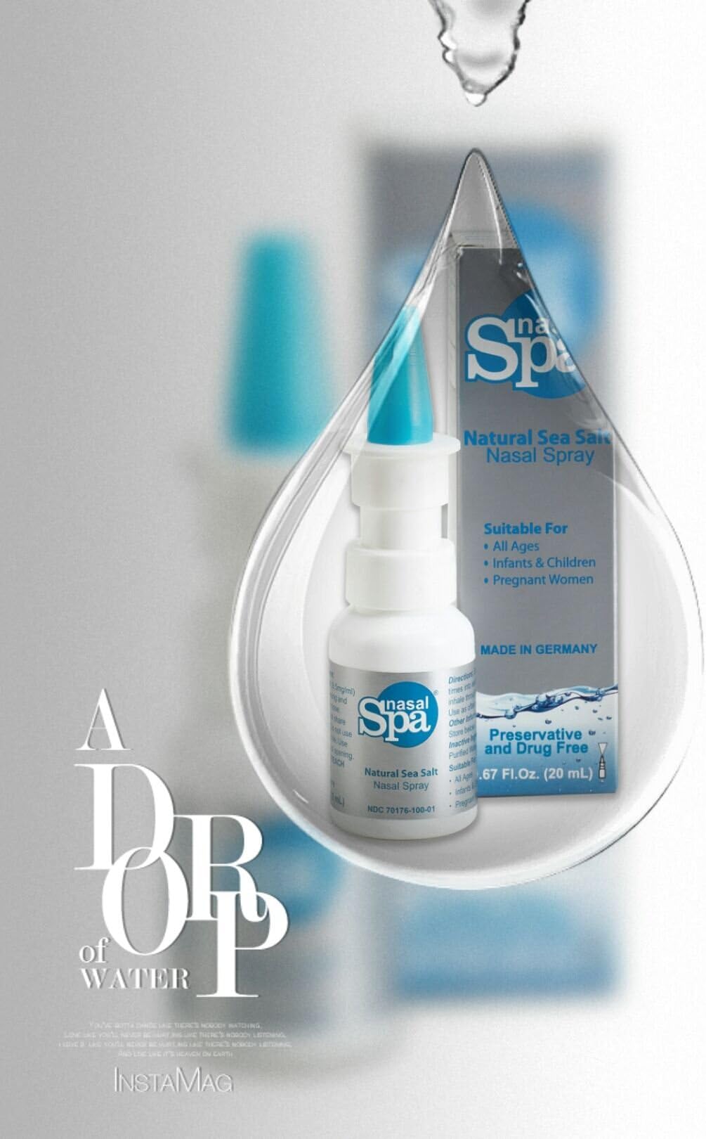 Natural Sea Salt Nasal Spray