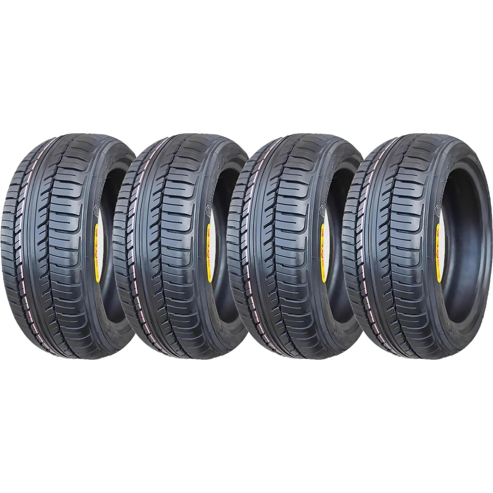 4pcs 125/65-12 Reifen 51J 225kPa | 125/65/12 Pannensichere Ersatzreifen | 125 65 12 Reifen mit Hoher Tragfähigkeit und Abriebfestigkeit