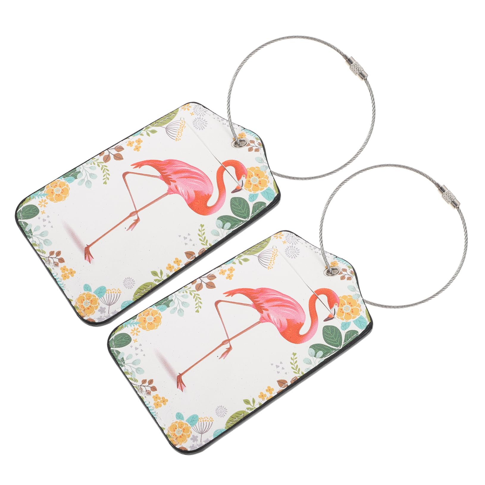 COLLBATH 3 Sets Helle Einzigartige Gepäckanhänger Für Koffer Material Einfache Identifizierung Für Geschäftsreisende 2 Stück X 3