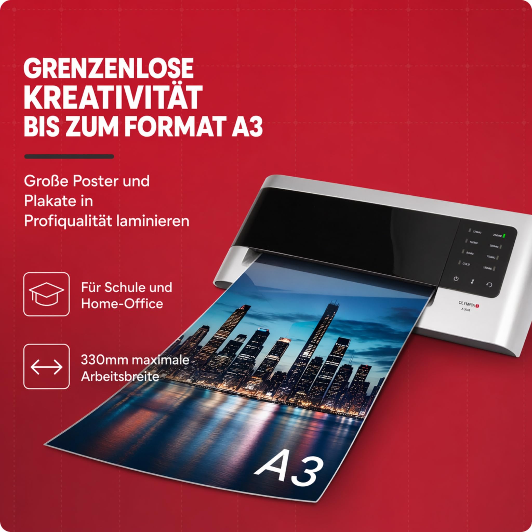 Olympia A 3048 DIN A3 Laminatore documenti