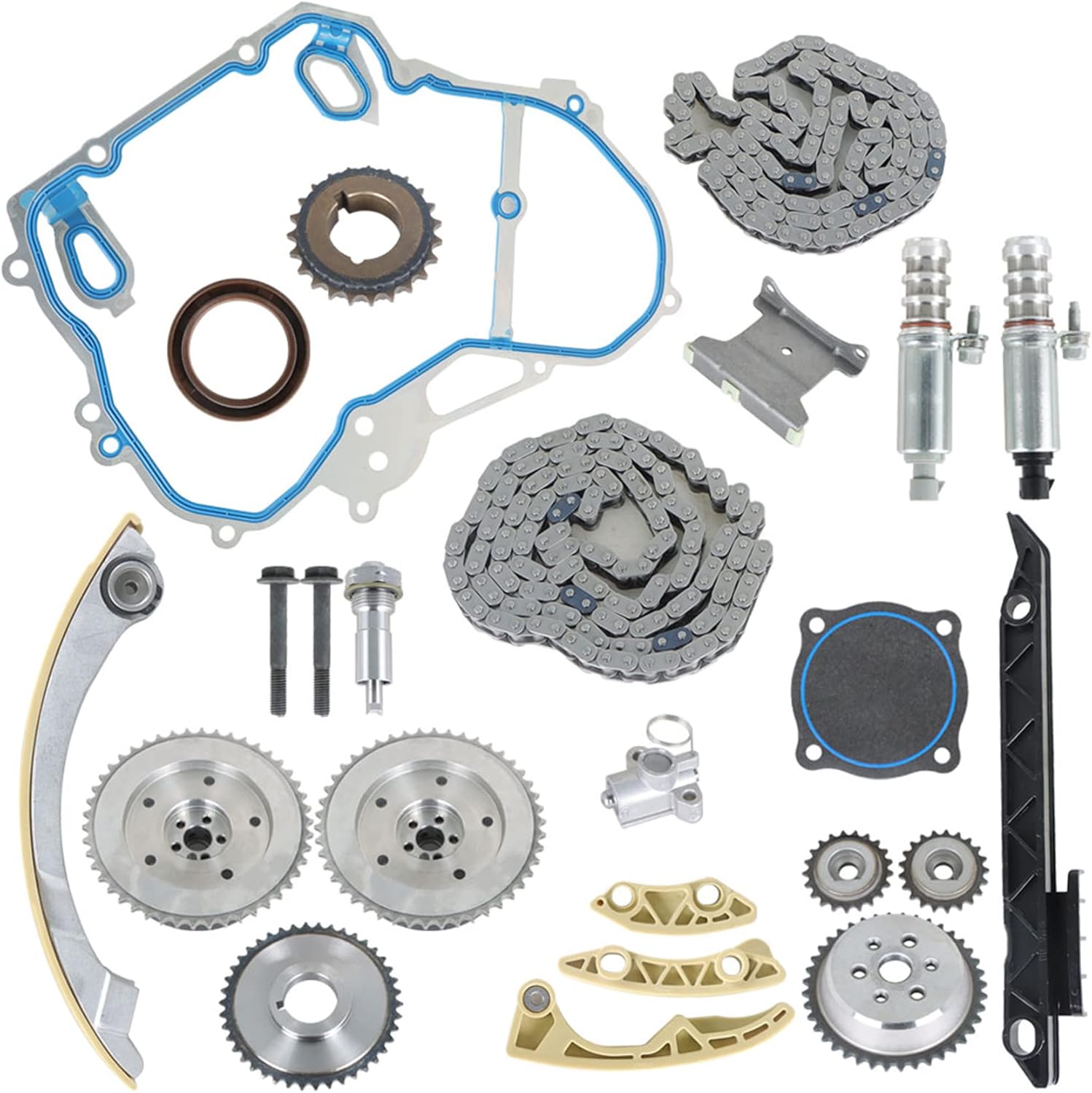 labwork Timing Chain Kit VCT Selenoid Actuator Gear Cover