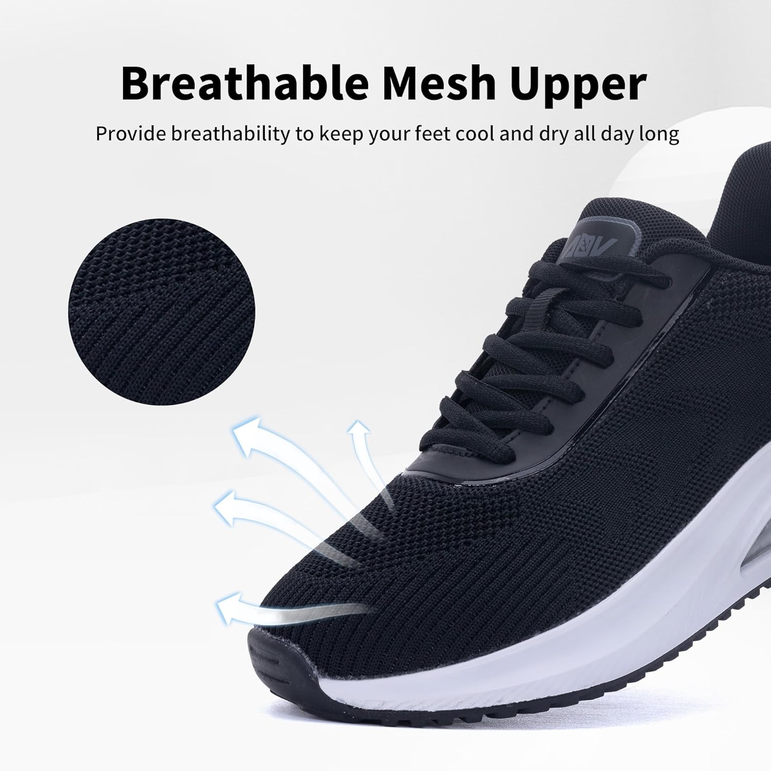 Walking Shoes Women Arch Support Orthotic Plantar Fasciitis Tennis Sneakers for Pain Relief Gym Workout US 6-11 - Image 8