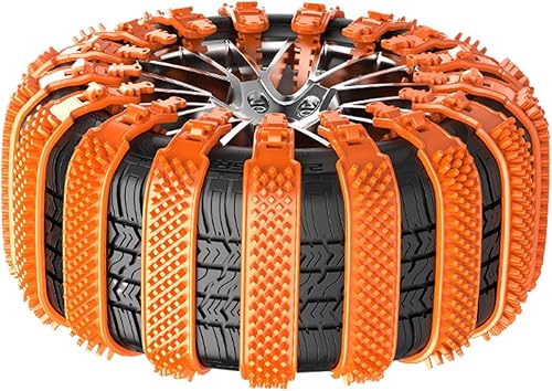 Cadenas de Nieve para Camiones | Correas De Amarre Para Ruedas Ajustables 10 Pie