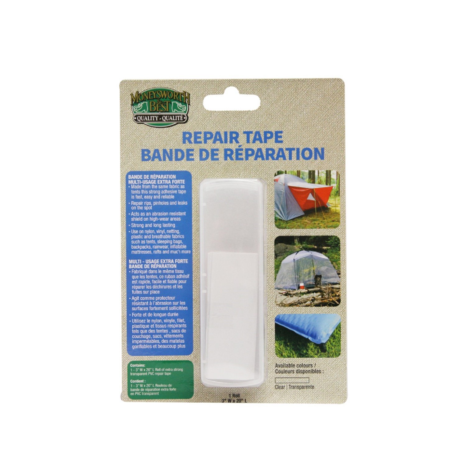Moneysworth & BestTent Repair Tape