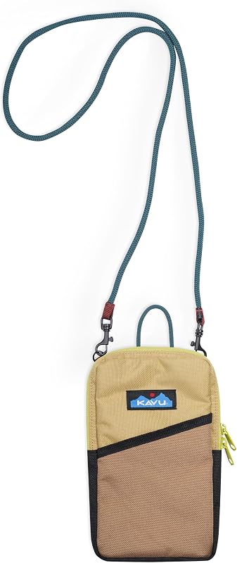 Carteira transversal KAVU Essential Case com zíper e alça de corda