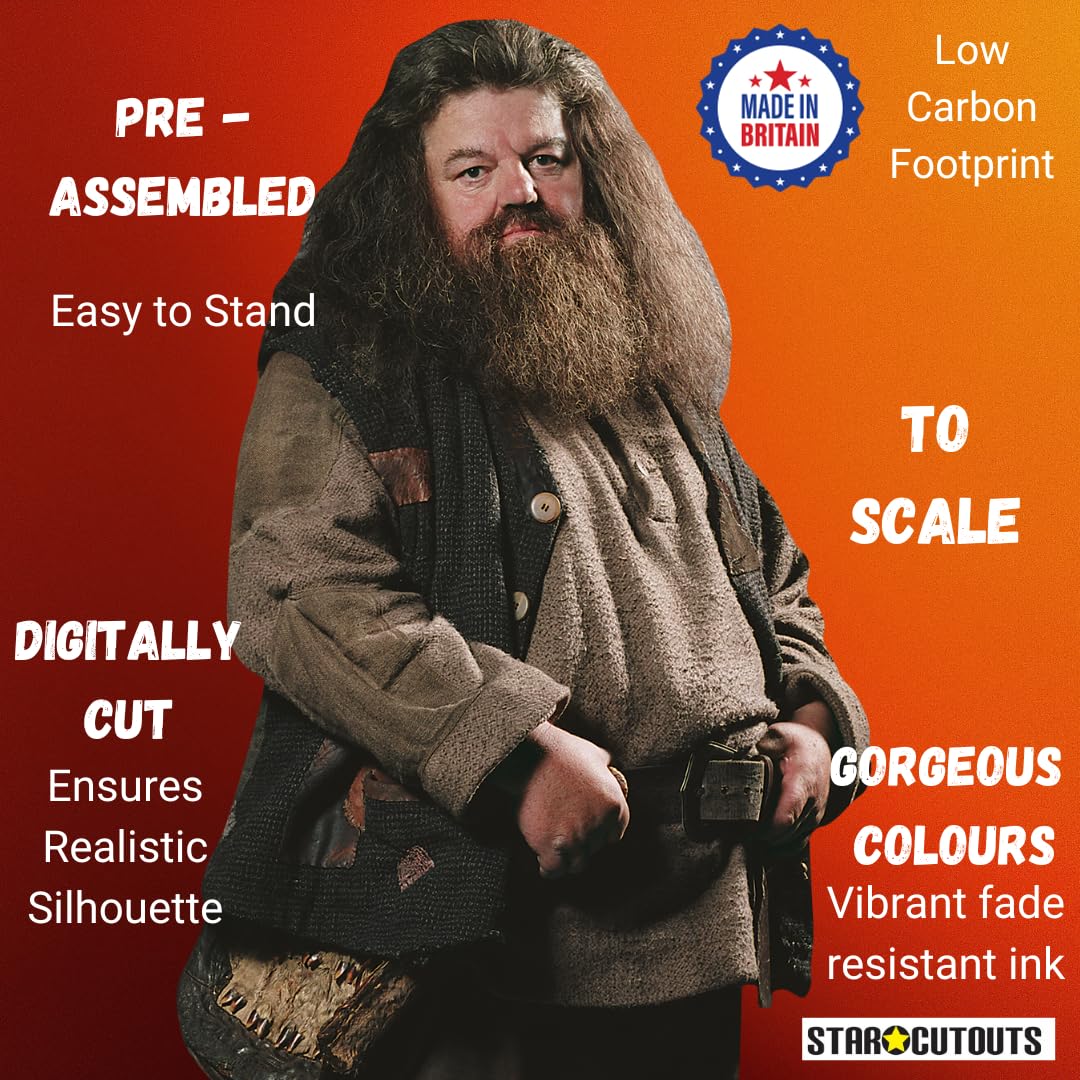 Rubeus Hagrid Harry Potter Robbie Coltrane Lifesize Cardboard Cutout