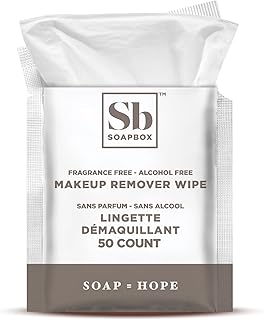 Soapbox Toallitas desmaquillantes sin fraganc...