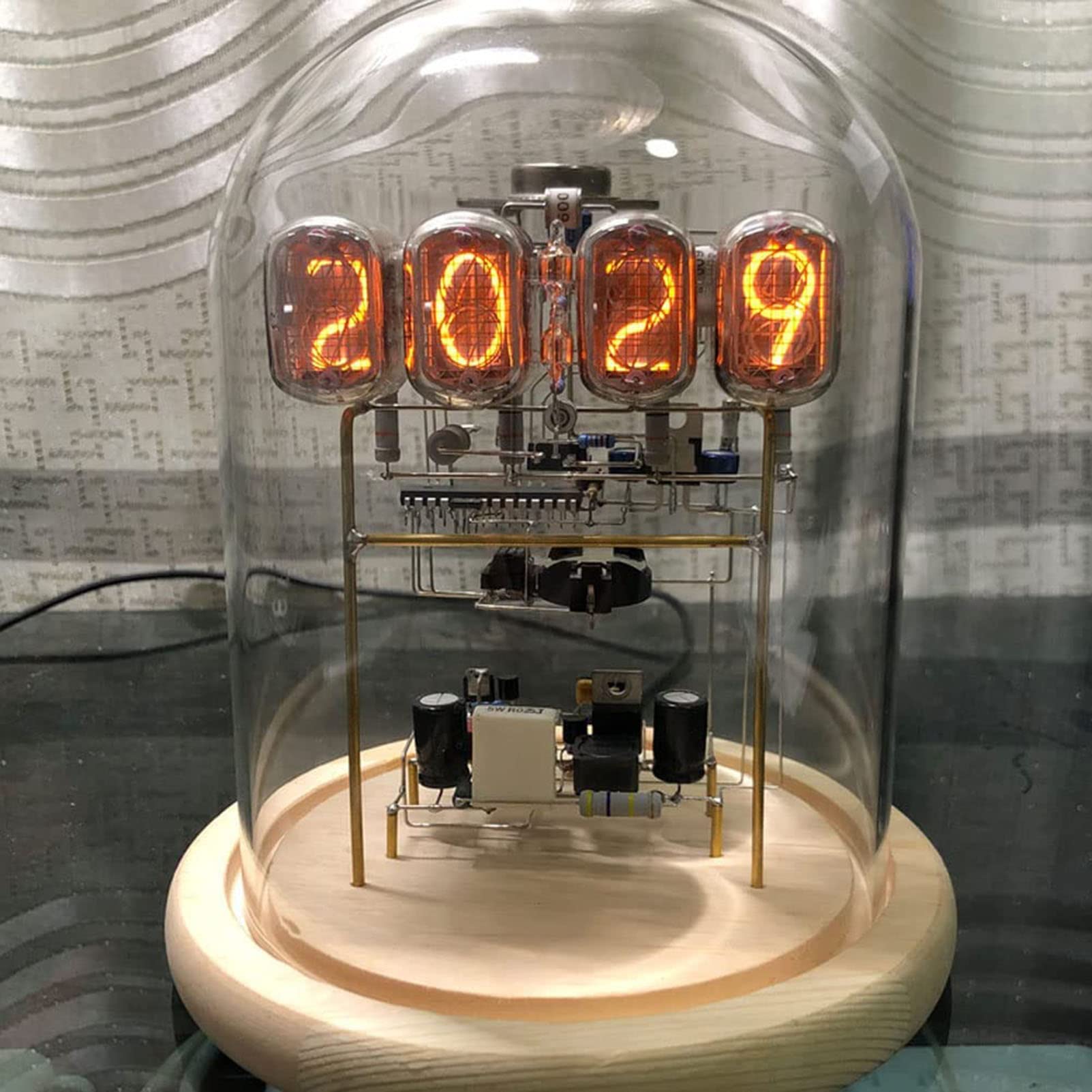 Amazon.co.jp: ニキシー管時計 IN-12 ニキシー管 超視覚効果 DIY 