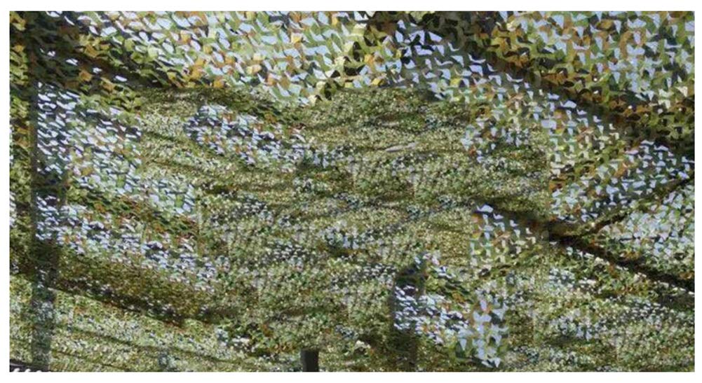Filet de camouflage occultant 6x8m pour masquer un vis-à-vis - 6