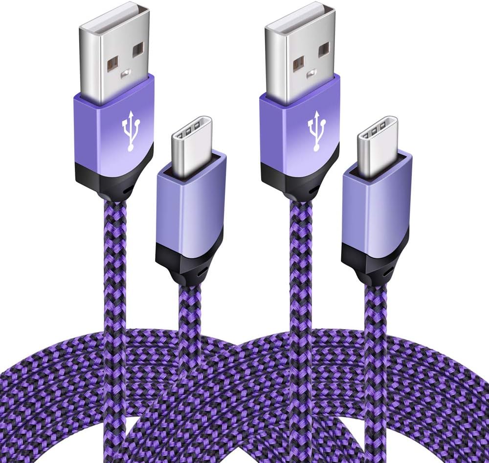 AILKIN USB C Cable Fast Charging Braided Cord for Switch Charger, oneplus 5 6 7 6t Fast Charge, Samsung Galaxy S10E, S10+, Note 9 S9 S8 Plus