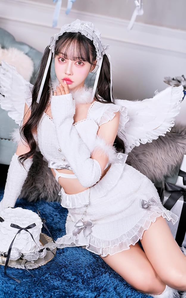 Amazon.co.jp: [Malymoon] コスプレ 天使 ホワイトデー エンジェル 羽