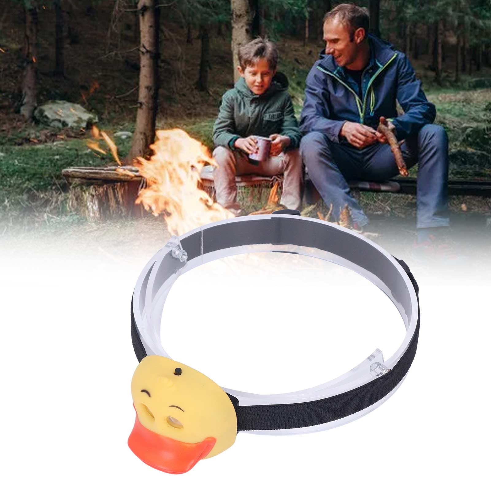 Lampada Frontale A LED Per Bambini A Forma Di Animale: 2 Modalità, Per Corsa, Campeggio E Sicurezza