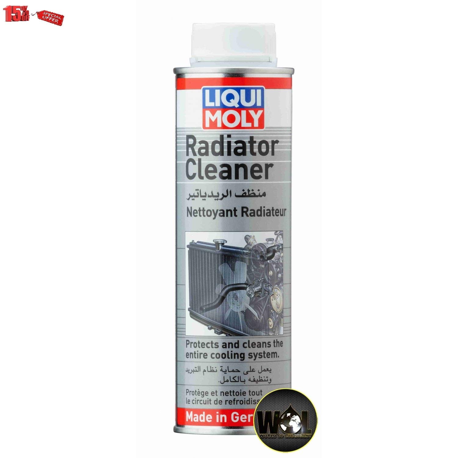 Buy WOL Radiator Cleaner Cooling System Rust Remover Liqui Moly