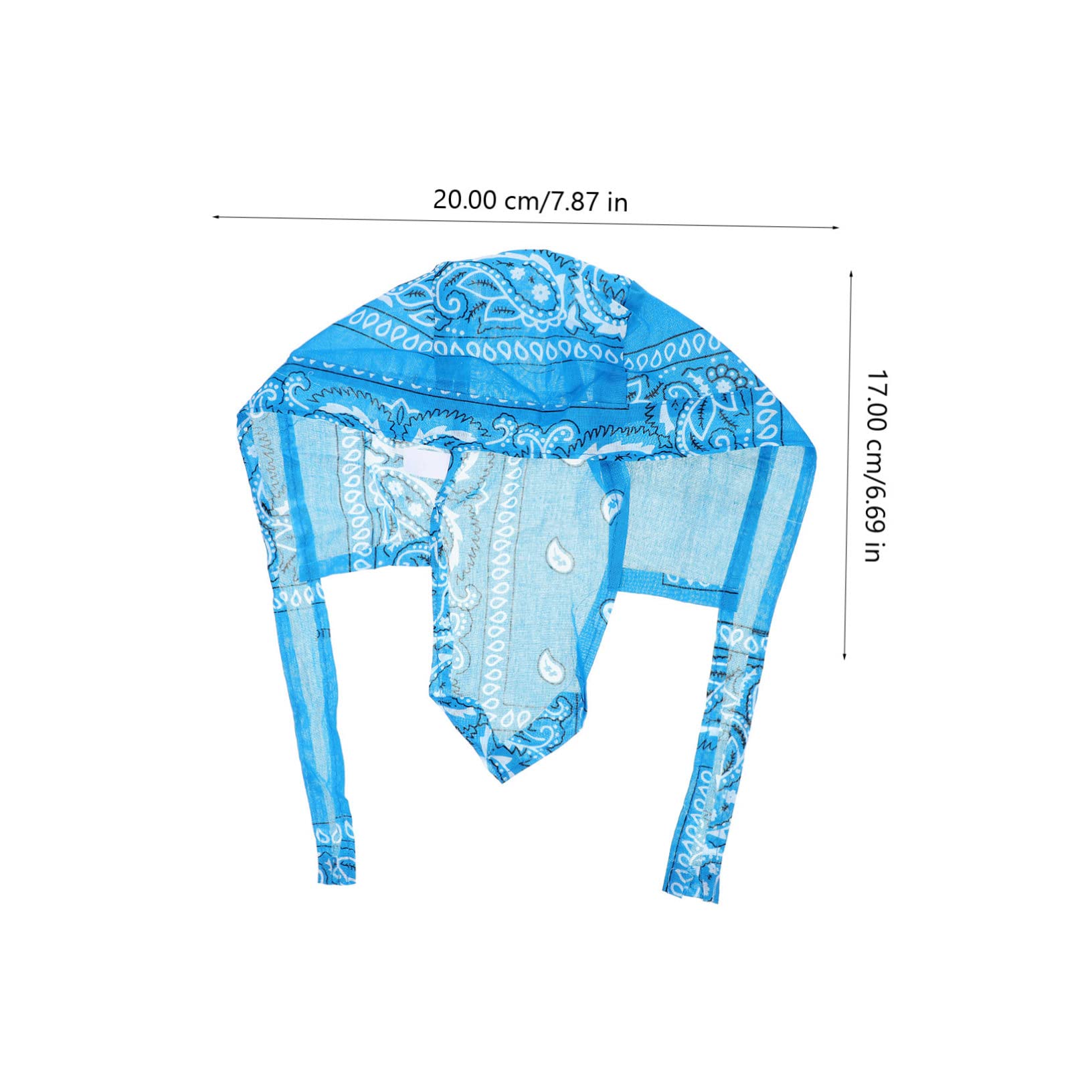 SHERCHPRY 15pezzi Cappelli Bandana Hip-hop Per Uomini Cappelli Pirata Regolabili Per Sport e Chemioterapia Di Colori Lago