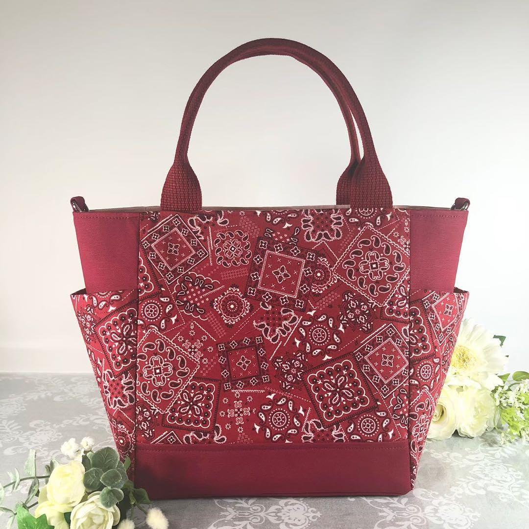 バッグ M.U BANDANA BONDING TOTE BAG japoness M.U BANDANA BONDING TOTE BAG japoness
