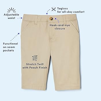 レディースウェア ADJUSTABLE MADEMOISELLE SHORTS - BEIGE - Women's Shorts with High Waist Female Loose White Classic