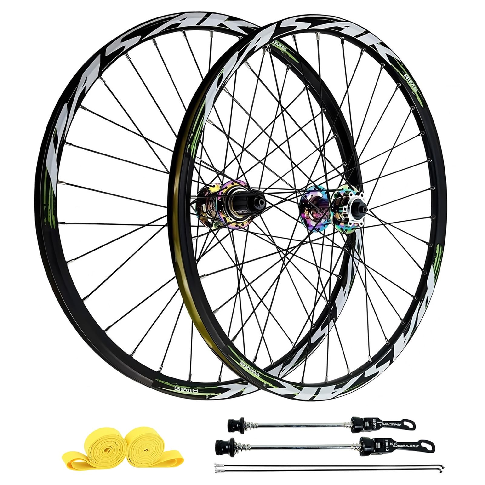 Amazon.co.jp: MTB バイクホイールセット 24インチ ディスクブレーキ