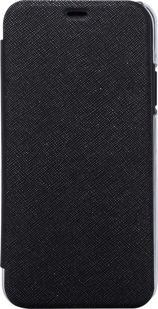 Etui Folio Noir Bigben pour iPhone X/XS avec Protecteur d'Écran