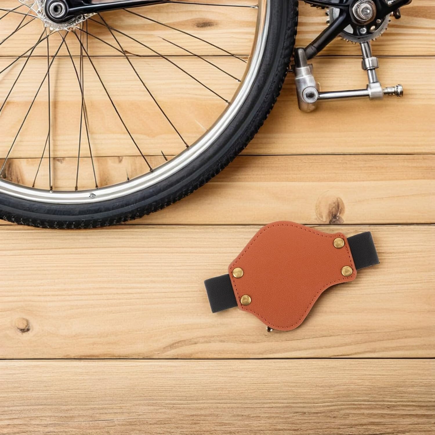 VALICLUD 5pcs Motorcycle Shoe Protector Gear Shift Pad Boot Cover Shifter Protector Pads Brown Motorbike Shift Lever Cover for Riding Gear