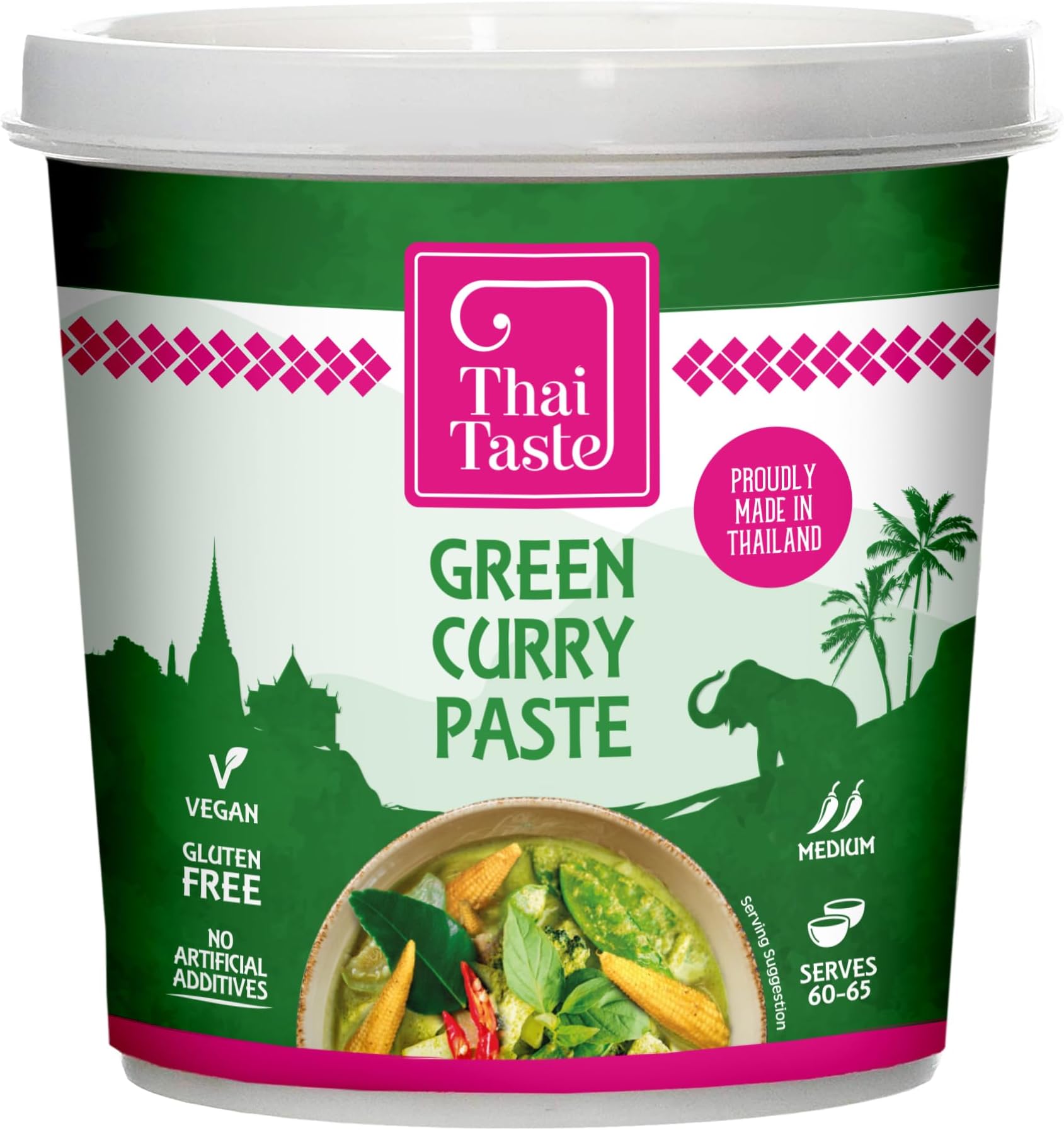 Thai Taste Green Curry Paste 1kg