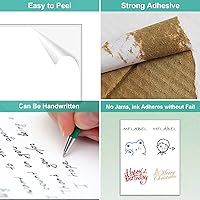 Vista 70 de MFLABEL 2x4 Shipping Labels - 25 Sheets (250 Labels) for Laser & Inkjet Printers, 10-UP FBA Address Stickers, Matte White Self-Adhesive Mailing