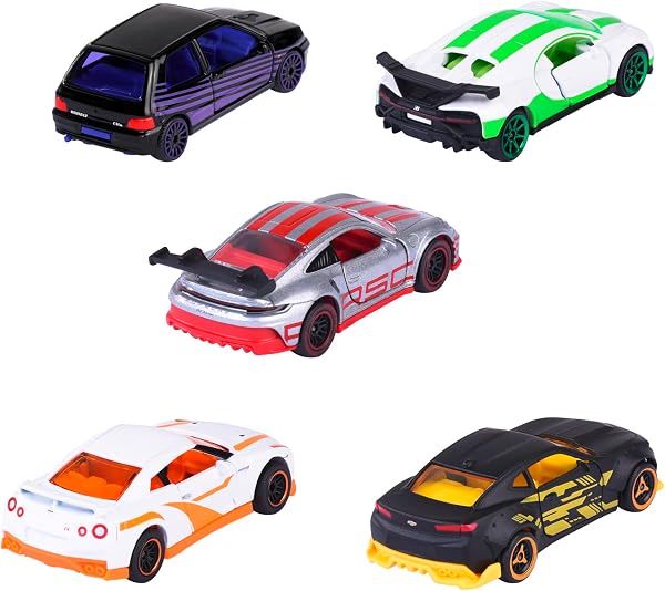 Besuche den Majorette- Majorette Auto-Set Limited Edition 10 - Geschenkset mit 5 Modellautos (Renault, Porsche, Nissan, Bugatti, Chevrolet), Autos aus Metall mit Freilauf, je 7,5 cm, für Kinder ab 3 Jahre in use