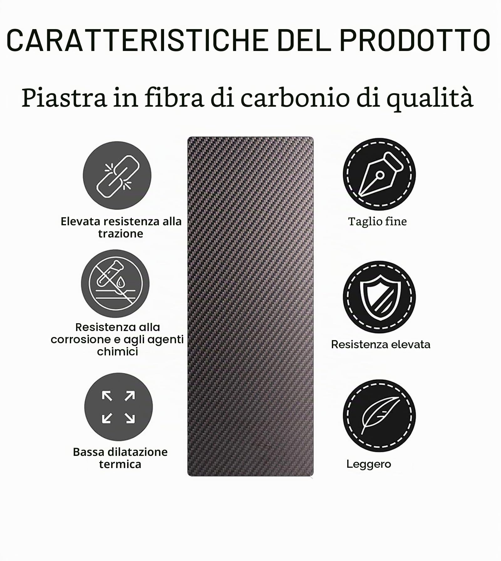 Tavoletta per balayage in fibra di carbonio opaca è uno strumento per la colorazione dei capelli per saloni professionali e parrucchieri - Tavoletta per colorazione dei capelli per tintura