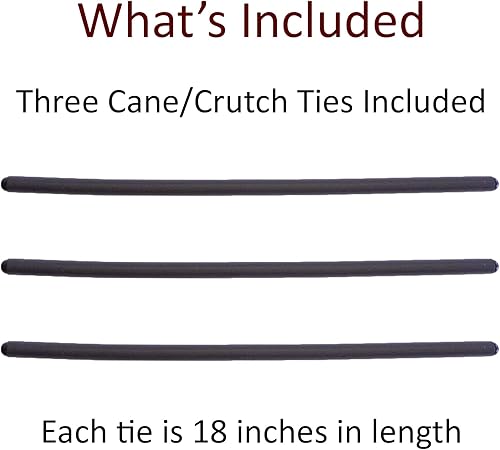 Miniatura 3 de Crutcheze Soporte para bastón, paquete de 3  Clip universal para caminante, rodillo, silla de ruedas, scooter  Accesorio seguro de gancho para