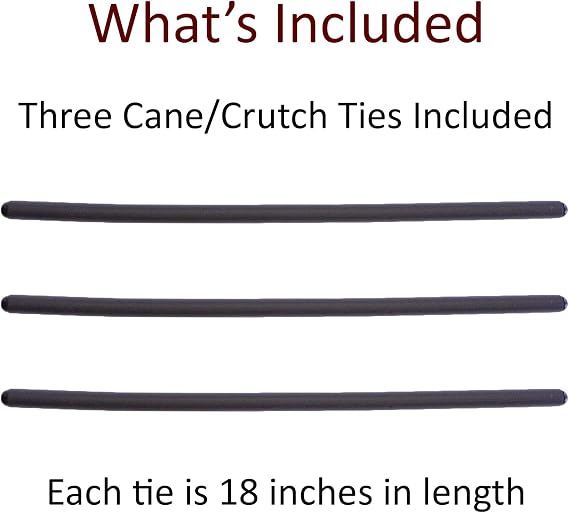 Crutcheze Cane Holder Clip for Walkers, Rollators & Wheelchairs, 3-Pack