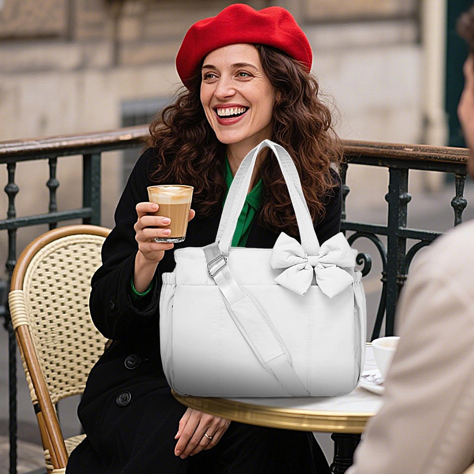 Borsa larga in velluto a coste, leggera, elegante pochette da sera, graziosa borsa per donne, ragazze, adolescenti, viaggi, lavoro, ufficio, matrimonio, spiaggia, shopping, pendolari quotidiani, alla