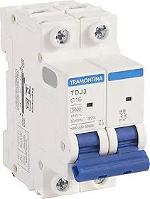 Tramontina Disjuntor TDJ3 2P 16A 3kA curva C