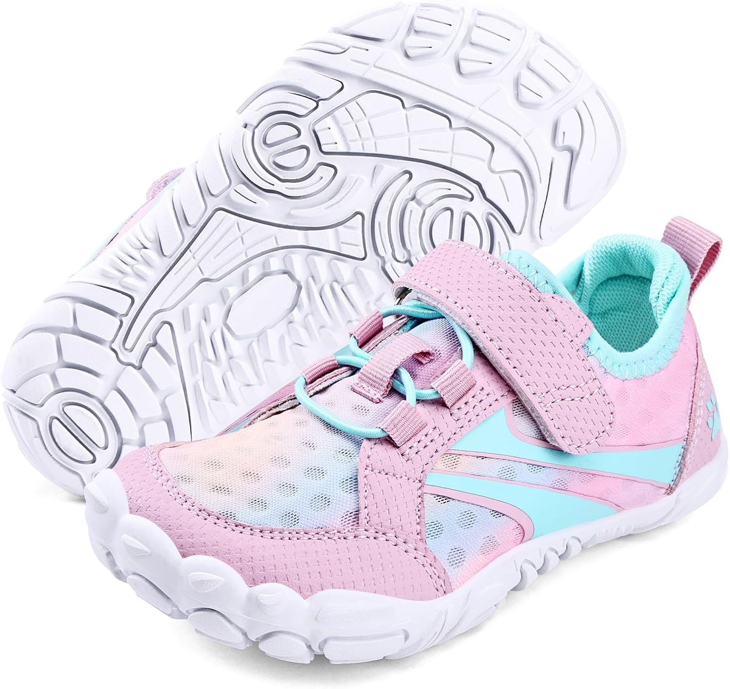WateLves Water Shoes for Toddler Little Big Kid Wide Barefoot Aqua Athletic Sneakers Girls Boys Hiking Beach Swim Fast Dry Shoes