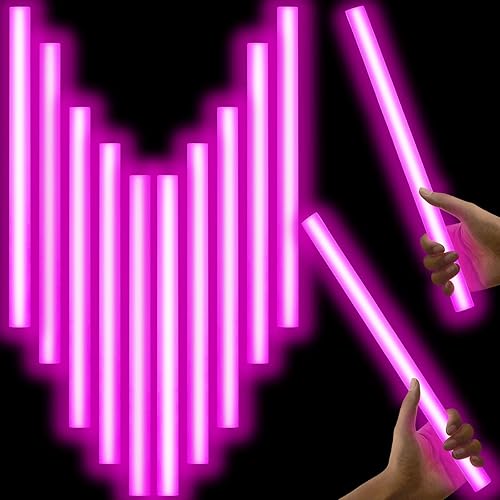 Lewtemi 10 barras luminosas grandes jumbo, palos de luz de emergencia de 14 o 16 pulgadas de grado militar que brillan en la oscuridad, suministros