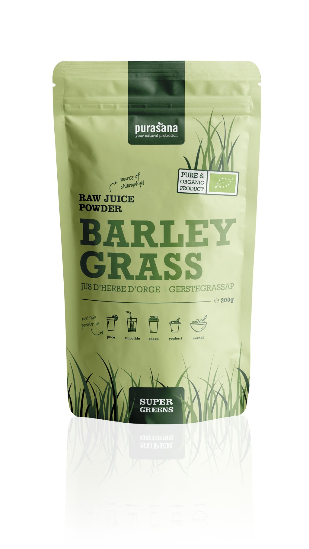 Foto D'annata, Erba Di Orzo E Mucchio Di Giovane Orzo Della Polvere A Del Corpo Image99406787 - Foto 6