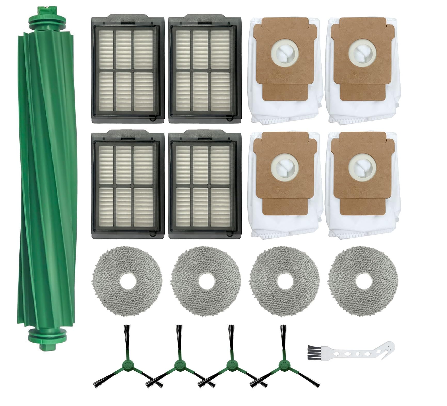 Accessoires aspirateur iRobot Roomba Plus 405 505 Combo avec brosse et sac à poussière
