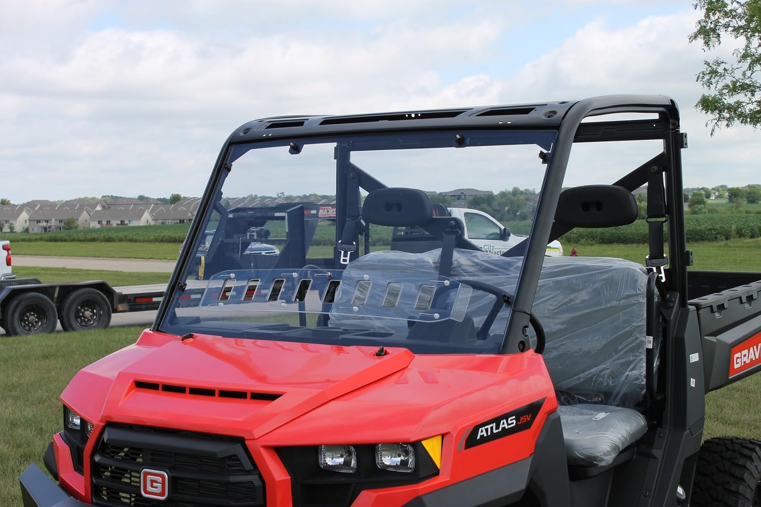 GRAVELY ATLAS JSC 3400/6400 2021+ MAX-FLO VENTED WINDSHIELD