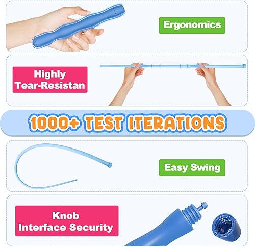 Miniatura 5 de Petcronies Juguete de silicona duradero para gatos, imitación de serpiente o ratón, interactivo para gatos y gatitos de interior, fácil de limpiar,