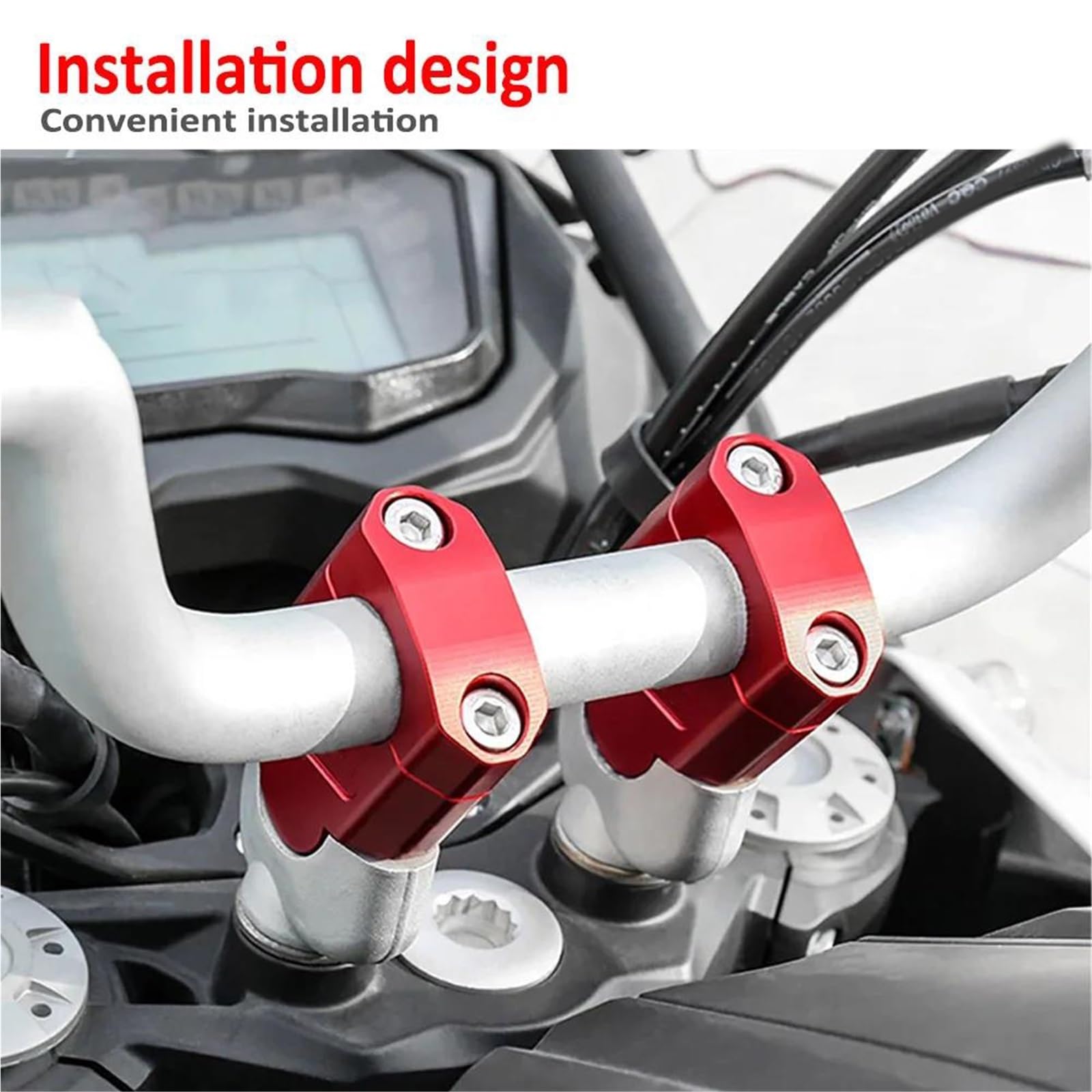 para Suzuki V-Strom 800 DE VSTROM 800DE 2023 Soporte De Abrazadera Elevación para Manillar Motocicleta para Motocross Pit Bike Motorbike Vstrom