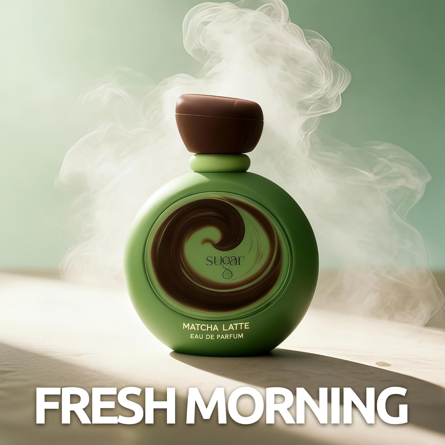 Long-Lasting Matcha Latte Eau de Parfum for Women - 3.4 Fl Oz Original Cologne, Creamy Fragrances for Women with Peach & Sandalwood Scent