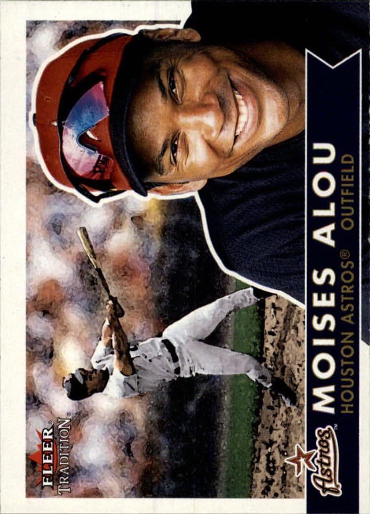 2001 Fleer Tradition Baseball Card 128 Moises Alou