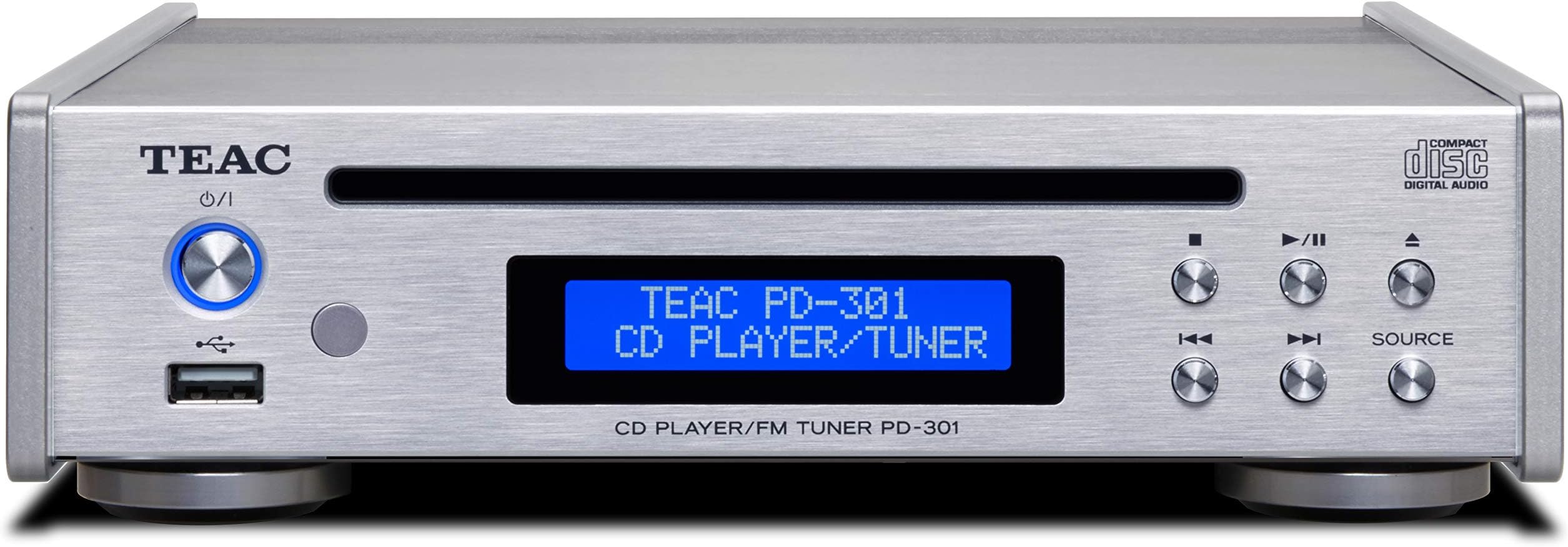 PD-301-X CD Player Slot-in Type Black Released in 2022 (Silver)