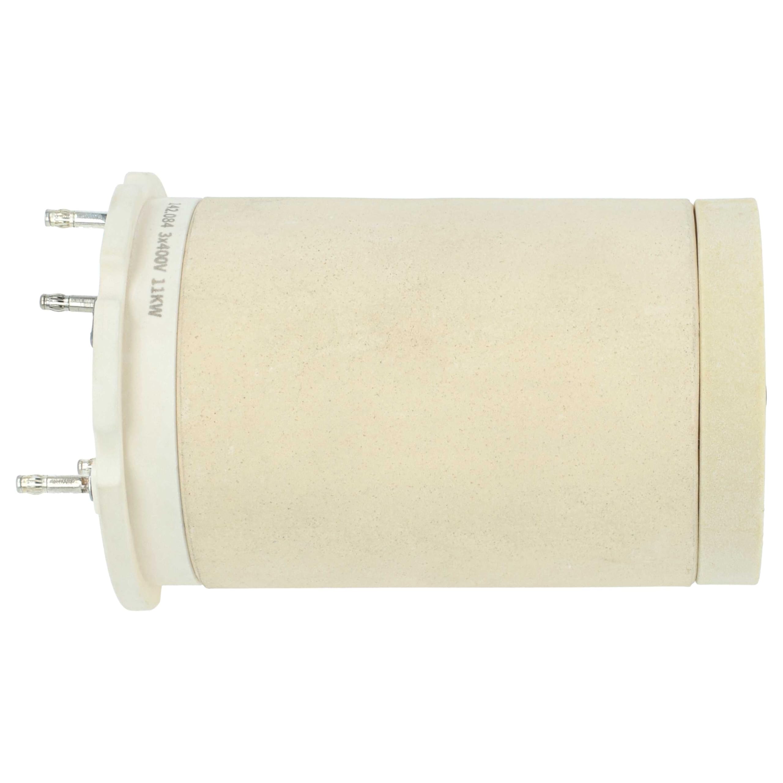 vhbw Element grzejny zamiennik do pistoletu spawalniczego Leister 142.084 - 11000 W, ceramiczny rdzeń grzewczy, 8,4 x 15,6 cm