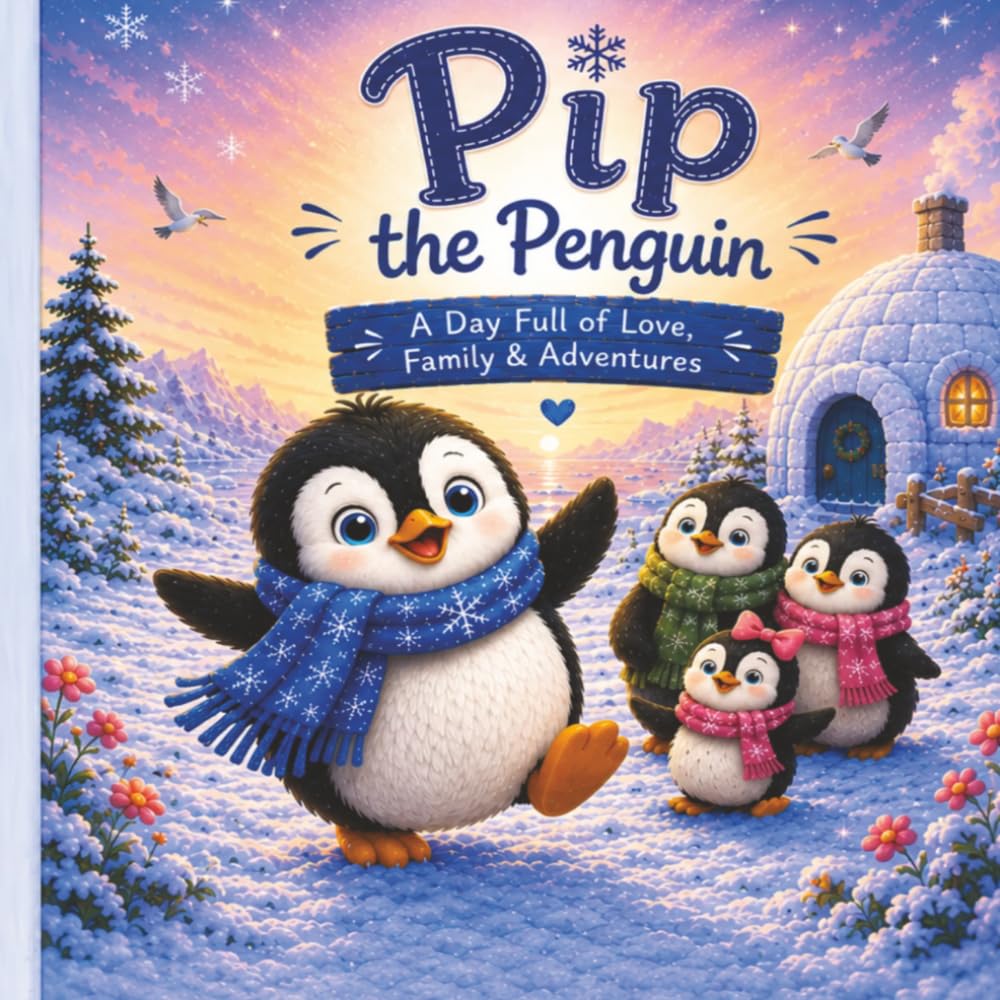 Pip The Penguin: A Day Full Of Love, Family & Adventures