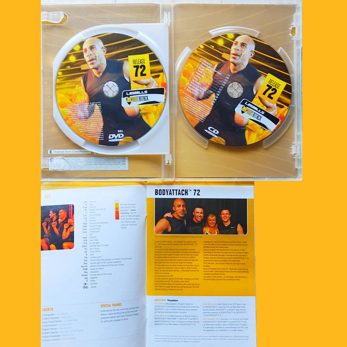 Amazon.co.jp: ボディアタック 72 CD DVD LESMILLS BODYATTACK