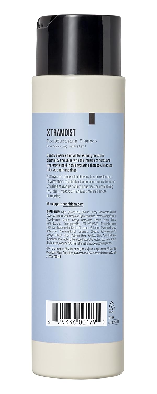 AG Care Xtramoist Moisturizing Shampoo, 10 Fl Oz - Image 2