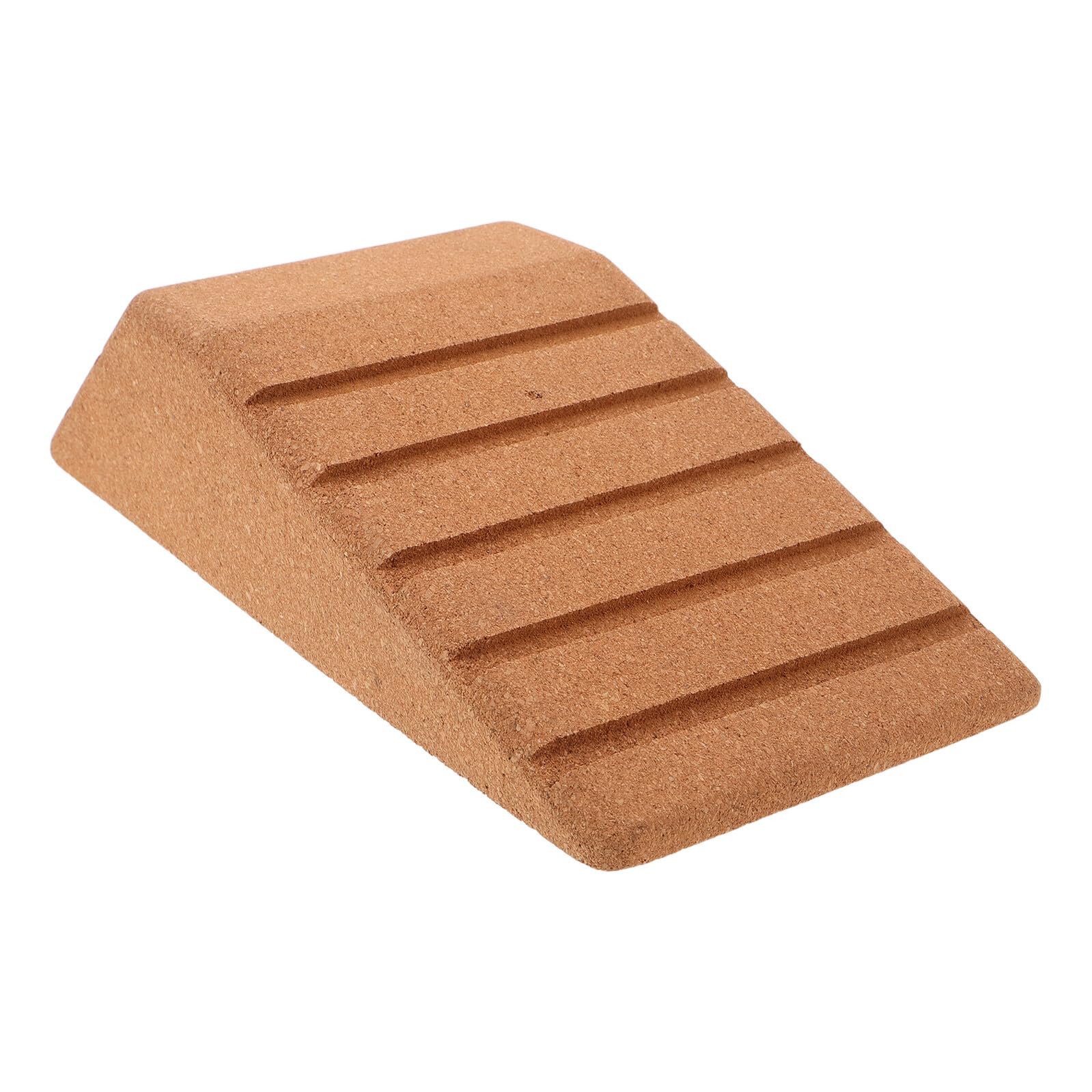 Bloque de Yoga Trapezoidal de Corcho para Estiramiento y Fitness
