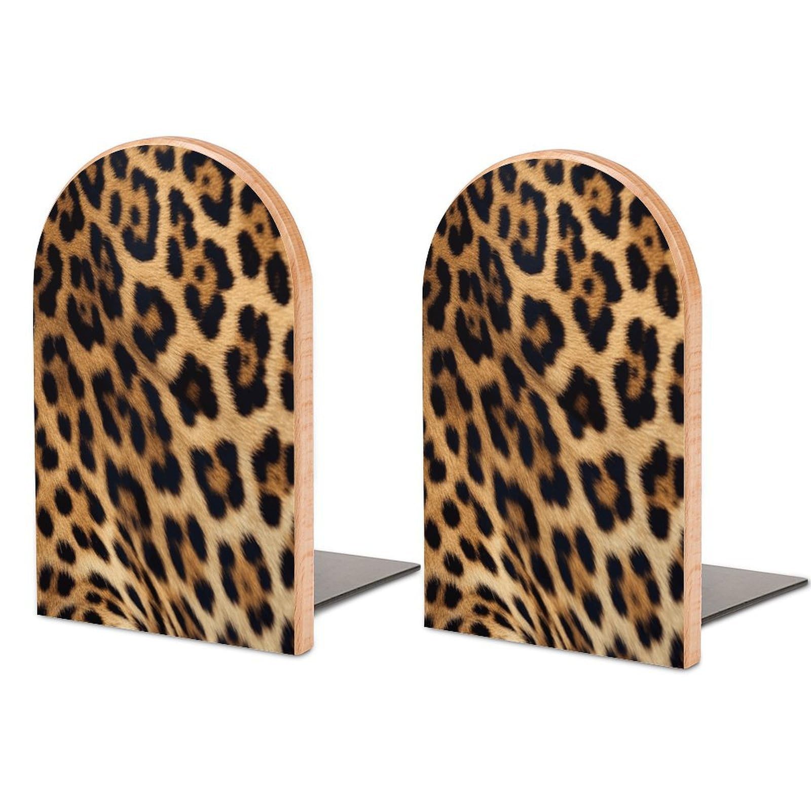 Sujetalibros de madera estantes soporte universal libros accesorios modernos par